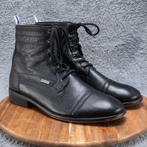 Diesel | Shoes | Diesel Mens Black Leather Booteu 47 Us Mens  display picture 1